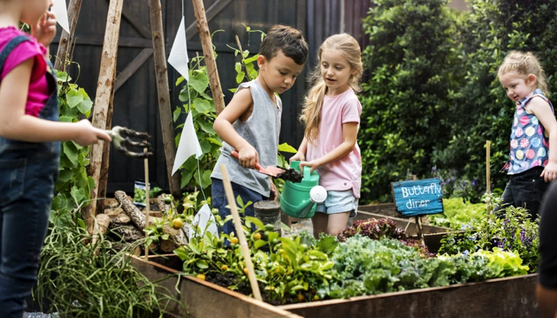 Den Garten Mit Den Kindern Planen