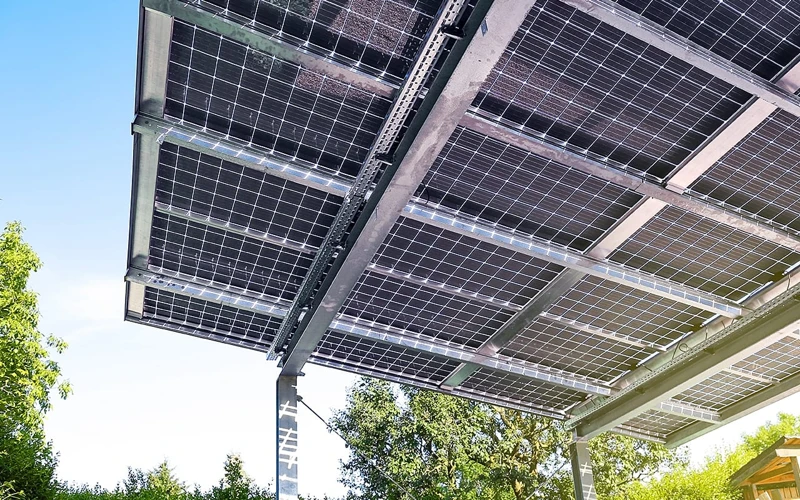 Vorteile Der Installation Von Solarpanels Auf Ihrem Holz-Carport